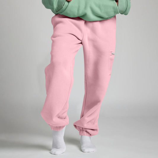 Women's Loose Large-size Fleece-lined Thick Pants