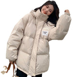 Women's Korean-style Loose Student Cropped Cotton Jacket