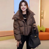 Versatile Loose Thick Bread Down Cotton-padded Jacket