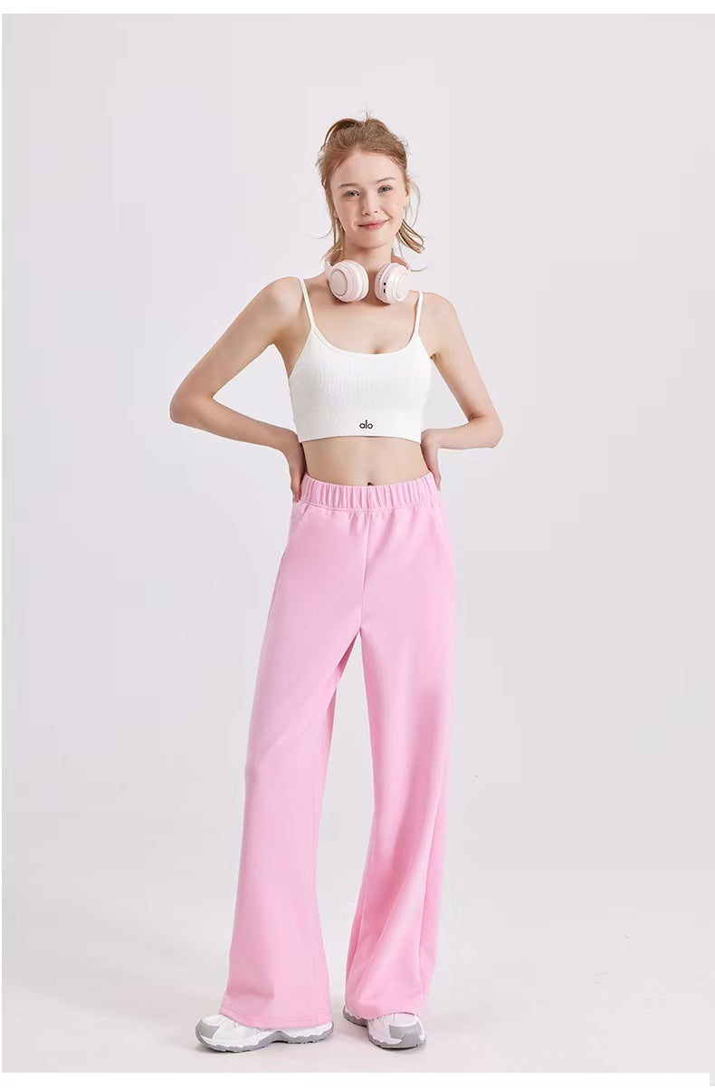 Women's Fitness American Style Sports Pants