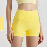 Double-sided Grinding Shorts Yoga Pants Female High Waist Track Shorts