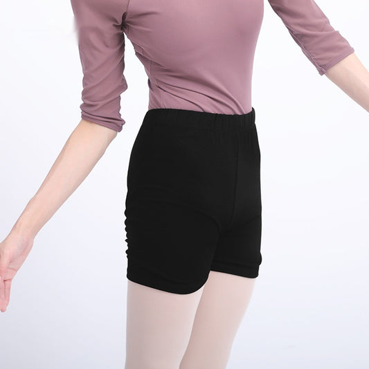 Dance Shorts Women's Boxer Shorts Ballet Practice Clothes Yoga Black