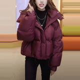 Versatile Loose Thick Bread Down Cotton-padded Jacket