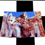 Millennium Hot Girl Cartoon Digital Printing Low Waist Mini Skirt