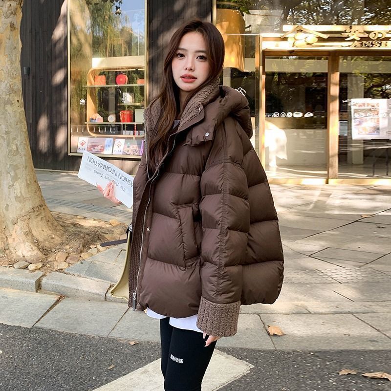 Loose And Warm Cotton Padded Jacket Thickened Coat