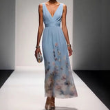 Evening Gown Elegant V-neck Cross-border Dress
