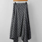 Women's Polyester Scottish Autumn Skirt