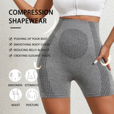 Women's High Waist Hip Lifting And Belly Contracting Anti-exposure Yoga Pants