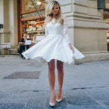 Wedding Dress White Vintage Lace Women Dress