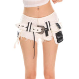 American High Street Design Low Waist Burr Workwear Pants