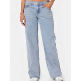 Women's High Waist Wide Leg Mopping Jeans