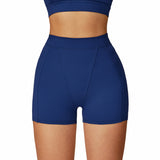 Nude Feel Yoga Shorts High Waist Tight Workout Shorts