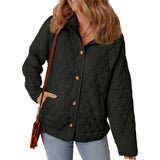 New Cotton Coat With Solid Color Women