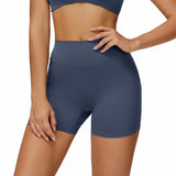 High-waist Quick-drying V-shaped Back Waist Sports Shorts Outdoor Running Fitness Clothes