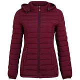Women's Short Middle-aged And Elderly Padded Down Jacket Large Size Slim Fit