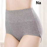 Women's Pure Cotton High Waist Pure Color Simple Slim Fit Simple And Comfortable Elegant Underwear