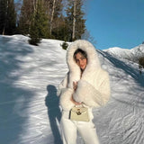 Faux Fur Coat Environmental Protection Women