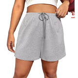 Fashion Drawstring Yoga Outdoor Exercise Shorts Women