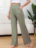 Women's Body Training Dance Wide-leg Pants