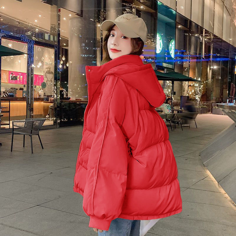 Korean Style Loose Autumn Winter Coat Cotton-padded Jacket