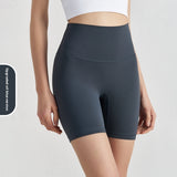 Double-sided Grinding Shorts Yoga Pants Female High Waist Track Shorts