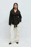 Autumn And Winter High-grade Mid-length Thick Woolen Coat
