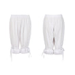 European And American Solid Color Lace Loose Women's Pants Bloomers Lace Shorts Large Size