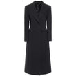 Slim Fit Skirt Hem Women's One Button Mid-length Suit Coat