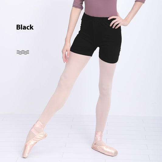 Dance Shorts Women's Boxer Shorts Ballet Practice Clothes Yoga Black