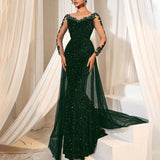 Women's Dance Lace Party Evening Dress