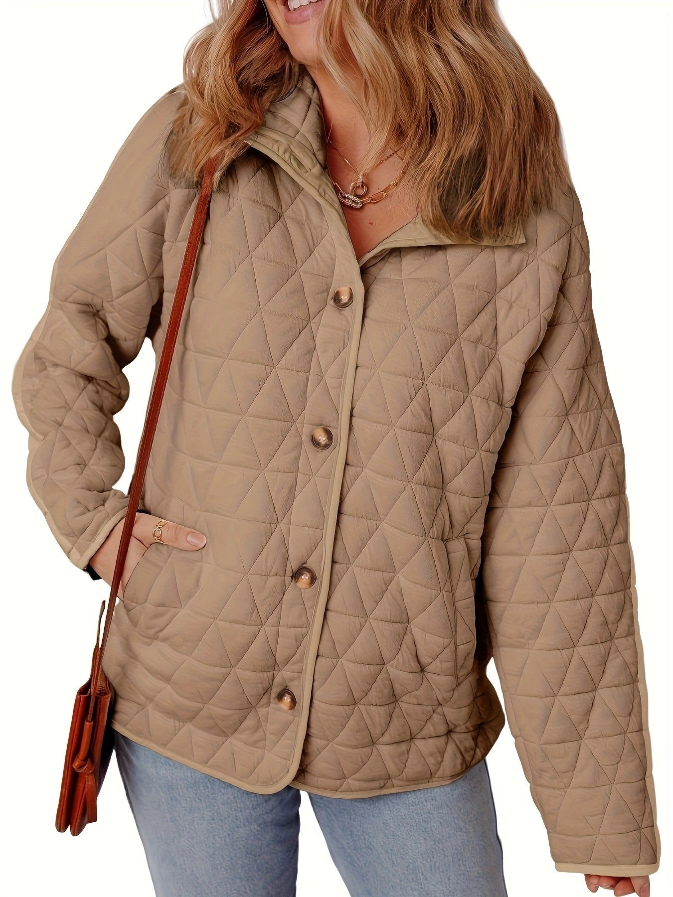 New Cotton Coat With Solid Color Women