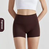 Double-sided Grinding Shorts Yoga Pants Female High Waist Track Shorts