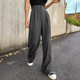 Women's New Versatile Straight-leg Loose Wide-leg Pants
