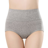 Women's Pure Cotton High Waist Pure Color Simple Slim Fit Simple And Comfortable Elegant Underwear