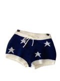 American Pure Hot Girl Slim-fitting Cool Casual Knitted Shorts For Women