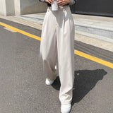 Women's New Versatile Straight-leg Loose Wide-leg Pants