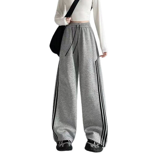 High-waisted Loose Casual Pants For Women With A Sense Of Design