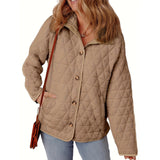 New Cotton Coat With Solid Color Women